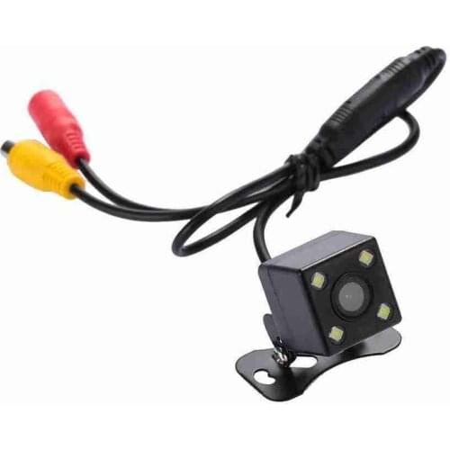 New Car Rear View Camera 4 LED Night Vision Reversing Auto Parking Monitor CCD Ip68 Waterproof 170 Degree HD Video