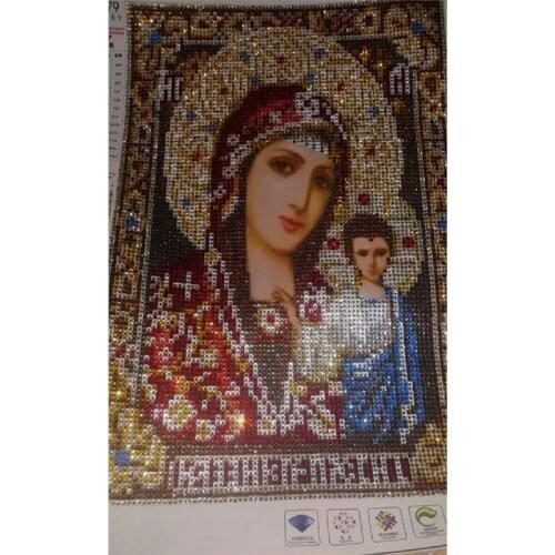 2016 new diamond diamond crystal diamond l for drilling round painting bright full diamond painting size30x40cm