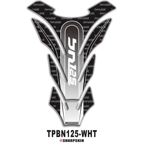 New motorcycle 3D fuel tank sticker fish bone fuel tank pad decal air cap pad filling protective sleeve for Benelli bn125