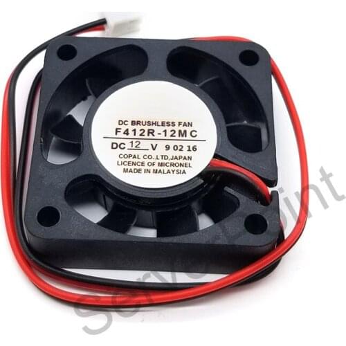 Original authentic for F412R-12MC 12V 4CM 4012 4010 2-wire cooling fan