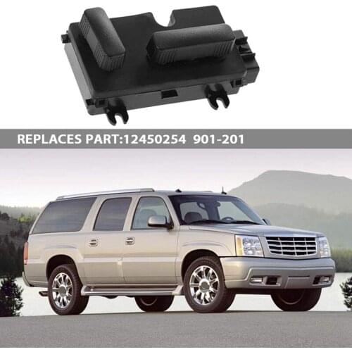 Front Right Passenger Side 8 Way Power Seat Adjust Control Switch for Cadillac Chevy Silverado GMC Sierra 1500 12450254