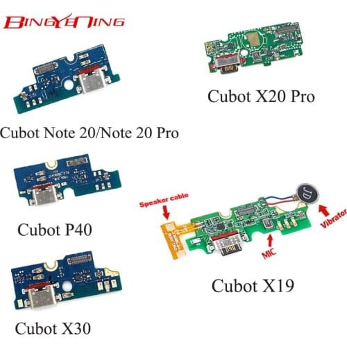 Cubot X19 X20 Pro X30 P20 USB Charge Board+Loudspeaker Cable+ Vibrator+Microphone For P40 Note 20 Pro Kingkong Mini Charge Board