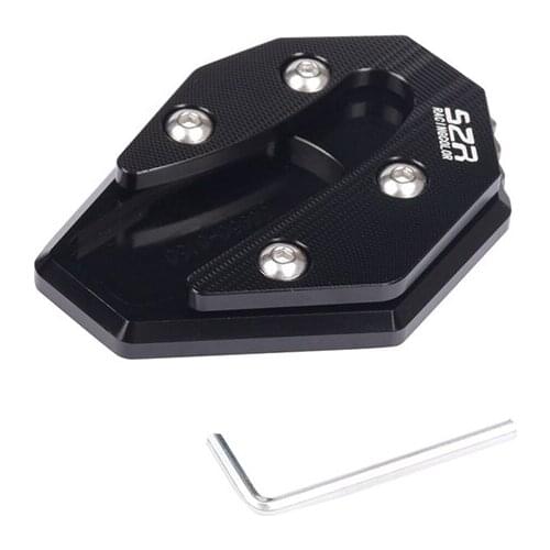 Motorcycle CNC Foot Side Stand Enlarge Extension Kickstand Pad Plate for Yamaha N-MAX 155 Nmax 155
