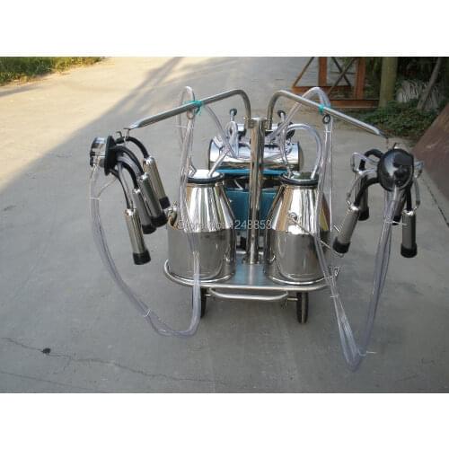 Portable Cow Milker Milking Two Cows in 5mins