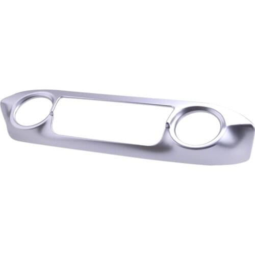 Silver Center Console Switch Button Cover Bezel Trim Moulding Car ABS Fit for Honda CRV 2.0L 2.4L 2012 2013 2014 2015 2016