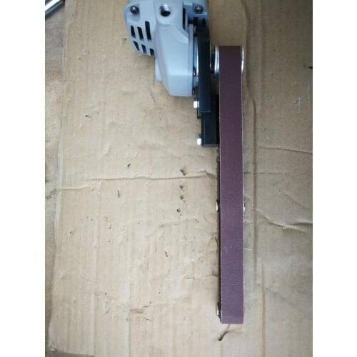 Angle grinder modified belt machine woodworking metal sander angle grinder variable attachment strip transfer belt sander