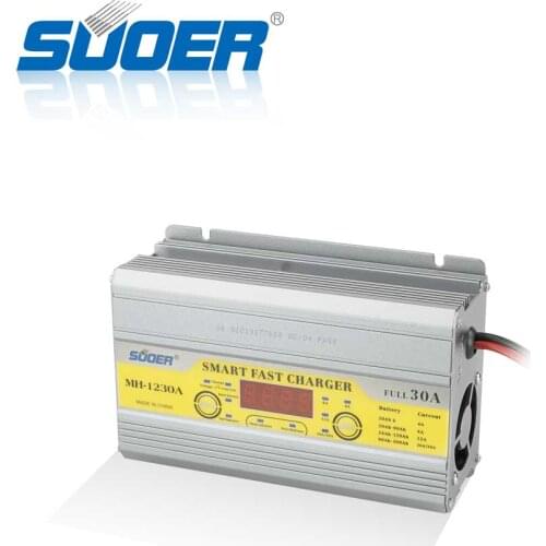 Suoer【 Battery charger 】LCD display charger Fully Auto Digital battery Charger (MH-1230A)