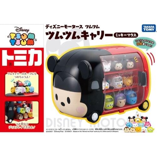 TOMY Domeka Toy Childrens Car Storage Box Mickey TSUM TOP Storage Box 844396 Collect Toy Figures