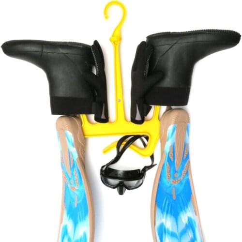 Diving Hanger Space-Saving Snorkeling Boot Drysuit Glove Drain Hanger