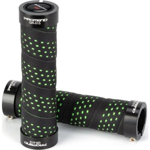 2Pcs/1pair Bike Racing Bicycle Handle Bar Rubber Grip Cover Aluminum Alloy Lock Ring Non-slip Soft Handlebar Bike Bar