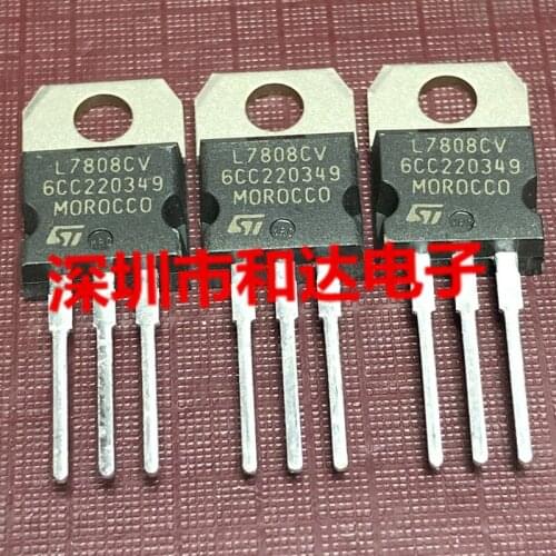 5piece) L7808CV TO-220 8V 1.5A / P105N3LL STP105N3LL 30V 80A / SVD1404T 40V 162A / FGP4633 330V 300A TO-220