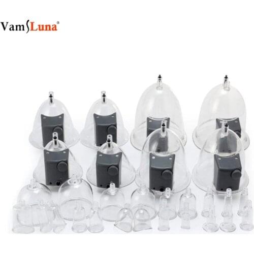 Accessory Cups for Vacuum Therapy Massager Machine For Breast Augmentation & Buttcock Boobs Enlargement