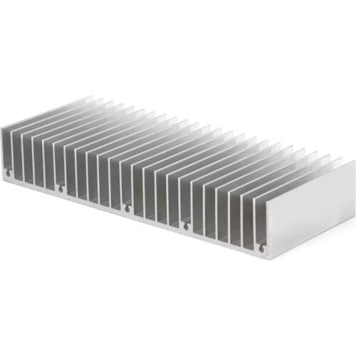 Qianqian56 Aluminum Heatsink Radiator Extruded Profile Heat Sink for Electronic Chipset Drop Shipping