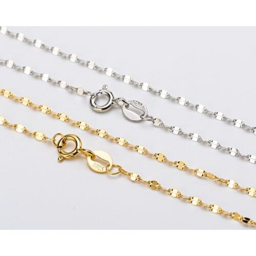 Wholesale 45cm Long 925 Sterling Silver Necklace Chain, 5pcs/lot