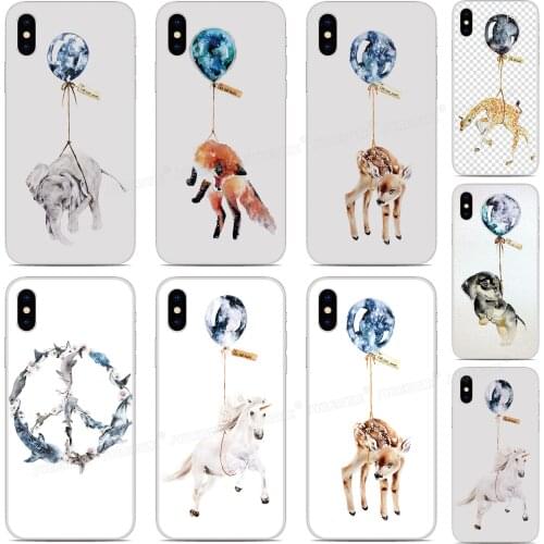 DIY Custom Photo Silicone Cover Animal Balloon For Vodafone Smart N11 V11 N10 V10 X9 E9 C9 N9 Lite V8 N8 E8 Prime 6 7 Phone Case