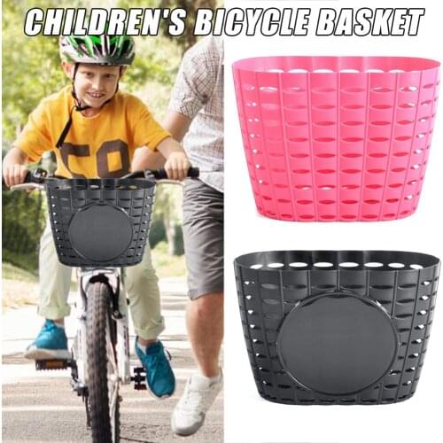Hot Bike Basket for Girls Front Handlebar Kids Bicycle Basket Lightweight Durable Bicycle Basket for Kids DO2
