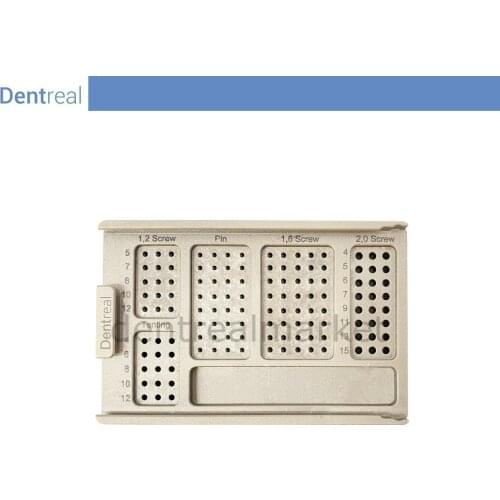 Dentreal Bone Screw Box - Tenting Screw Box - Screw Sterilization Box