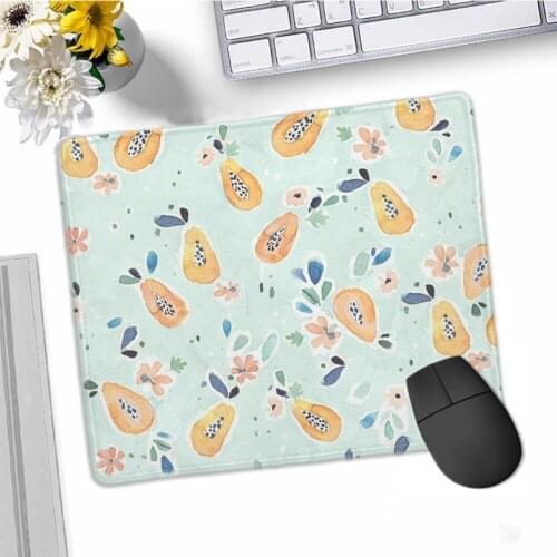 30x25cm Kawaii Cartoon Plants Mouse Mat Smooth Writing Pad Desktops Mate Gaming Mouse Pad kawaii small mouse pad cute mouse pad