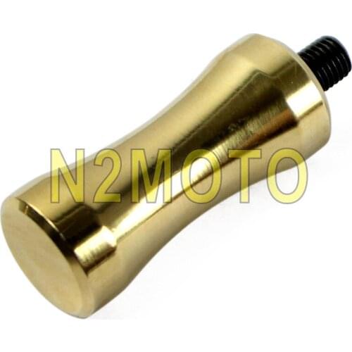 Brass Motorcycle Shifter Peg Shift Peg Universal for Harley Bobber Cafe Racer Cruiser Foot Gear Shift Peg