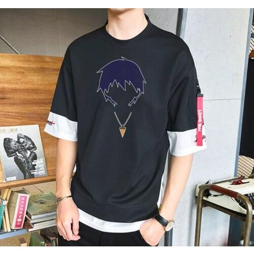 Мужские модные футболки MANQIFNG China At AliExpress