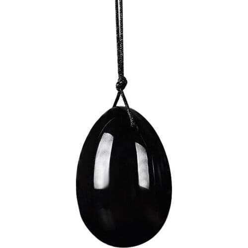 Jade Yoni Egg, Massage Stone, Natural Jade Exercise Eggs, Healing Stone To Train Pelvic Muscles and Kegel Exercise