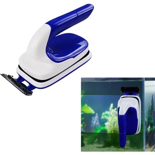 2020 New Magnetic Aquarium Fish Tank Glass Algae Scraper Cleaner Magnetic Brush Aquarium Tank Fish Aquarium Tools Floating Brush