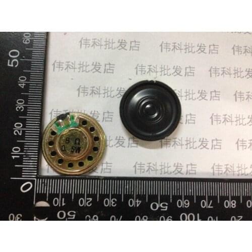 New doorbell sound speaker 8 ohms 0.5 watt 8R 0.5W speaker Diameter 27MM 2.7CM Thickness 5MM Loudspeaker