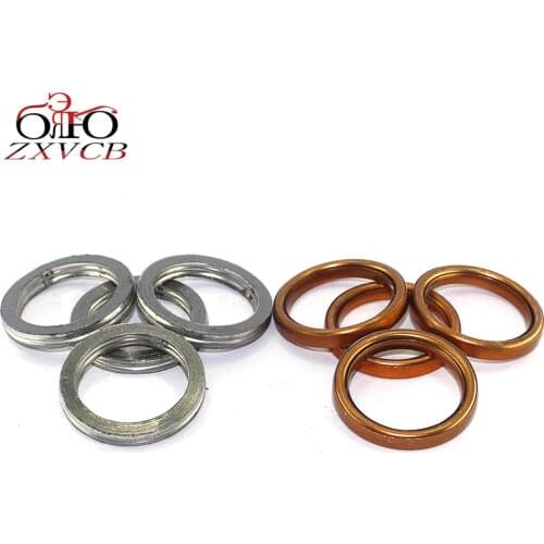 Exhaust pipe gasket FOR YAMAHA FZR400 1988-1989 FZR 400RR FZR 400 S FZR 600 FZR600R FZR 1000 exhaust motorcycle Engine cylinder