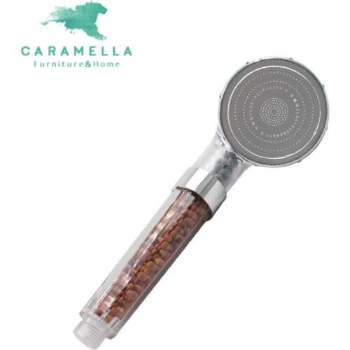 Handheld SPA Anion Water Saving Shower Head Bath Shower Nozzle Sprinkler Sprayer Filter Hand Shower Head Showerhead