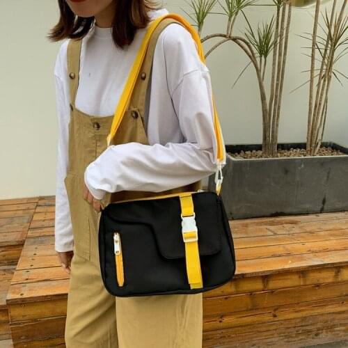 Fashion Women Shoulder Bags Handbags 2020 Summer New Female Canvas Crossbody Bags School Students Bookbag Cartoon Messenger Bags