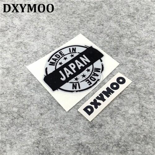 Car Styling National Flag MADE IN JAPAN Motorbike Auto Window Motorcycle Vinyl Decal Bumpers 10x9cm