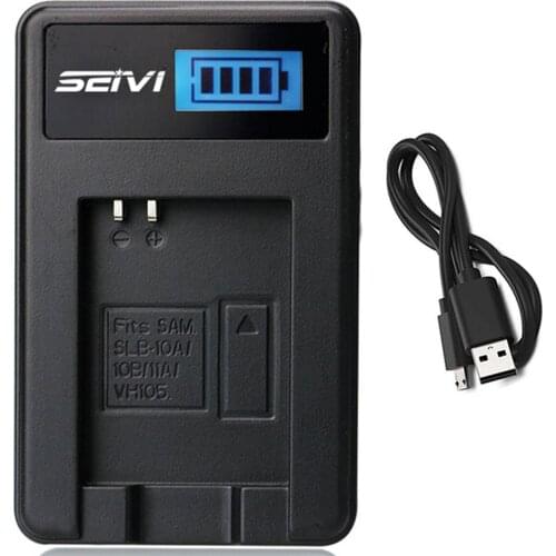 Battery Charger for Samsung PL50 PL51 PL55 PL60 PL65 PL70 CL65 CL80 TL9 TL240 TL320 TL350 TL500 Digital Camera
