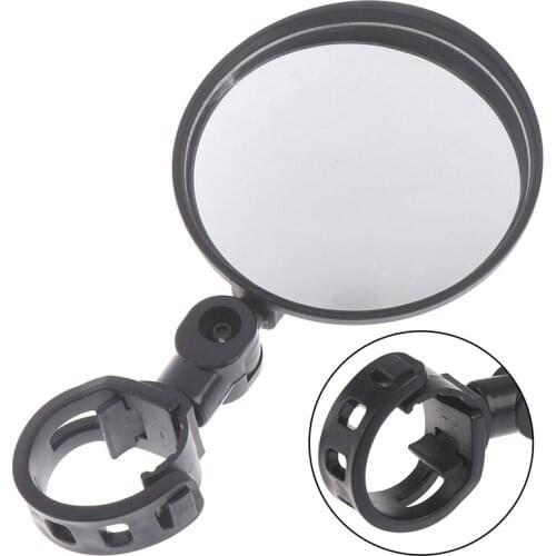 1PCS Silicone Handle Rearview Mirror Bicycle Rearview Handlebar Mirrors Cycling Rear View MTB Bike