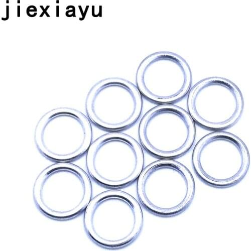 10PCS Oil Drain Plugs Screw Seal ring for Golf MK7 Bettle Caddy Passat CC POLO Scirocco Tiguan Leon A1 A3 A3 N 013 815 7