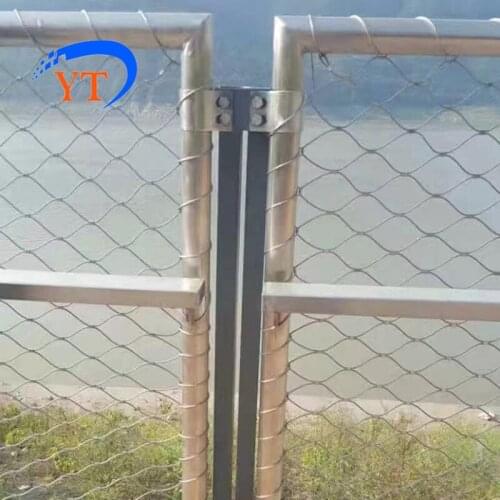 304 X Tend Wire Rope Mesh Flexible Stainless Steel Cable Mesh Used as Fence
