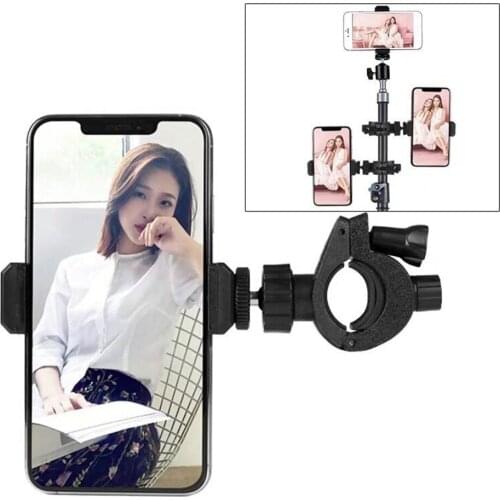 5Pcs Spherical Head Clamp Holder 1/4 'Screw Holder For Cameras Tripod Black