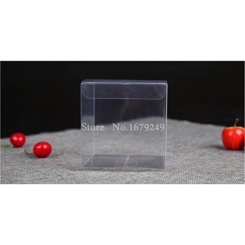 9x9x8cm DHL fast shipping PVC box/Transparent box/ The plastic boxes Gift boxes Pastry biscuit boxes Display case 100pcs/set