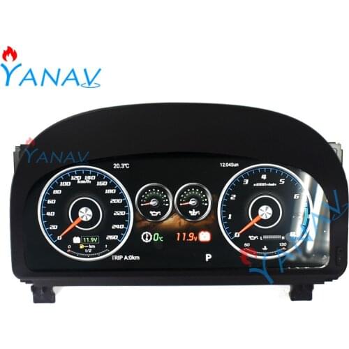 Android Car radio audio dashboard For-Toyota Vellfire Alphard 20 2008-2014 LCD instrument screen GPS Navigator Multimedia player