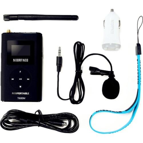 Free Shipping Wholesale New Design NIO-T600M 0.6W TV Audio Signal Amplifier FM Equipment for Radio Station