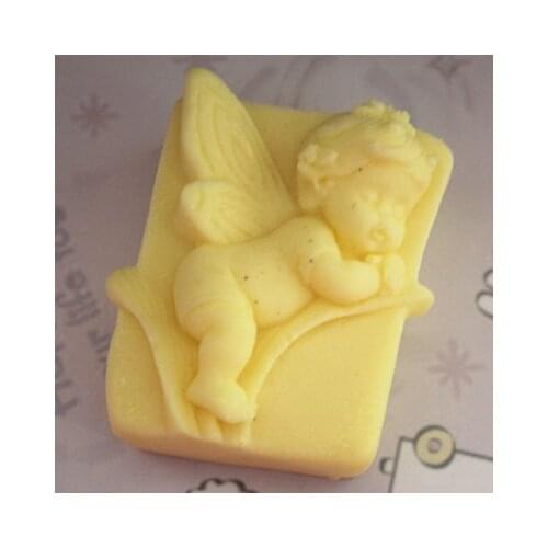 C188 soap mold/handmade soap mold/silicone mold/soap die/silica gel soap die angels sleep