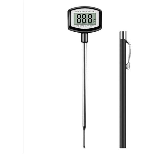 Food Thermometer Digital Kitchen Thermometer Meat Water Milk Cooking Probe BBQ Electronic Oven Waterproof Kitchen Tools