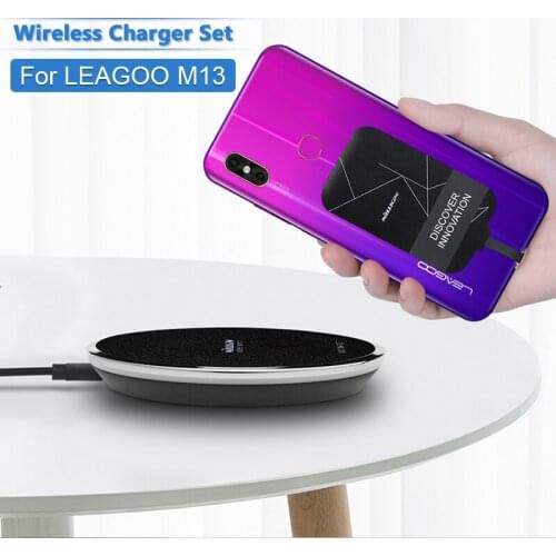 For Meizu C9 Pro Qi Wireless Charging Charger Micro USB B Receiver patch bag Wireless Charging for meizu C9 For LEAGOO M13