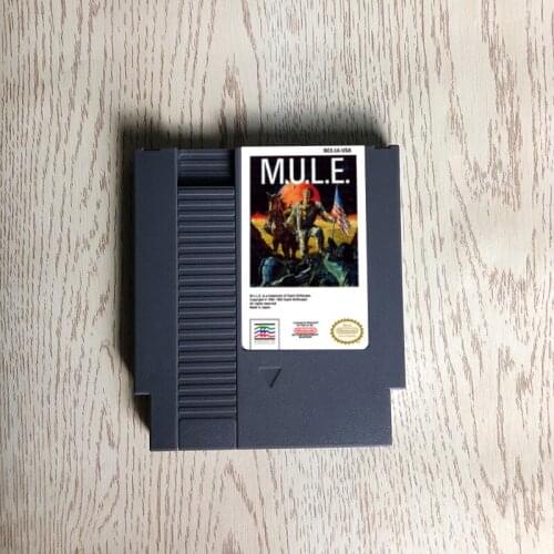 M.U.L.E - 72 pins 8bit game cartridge