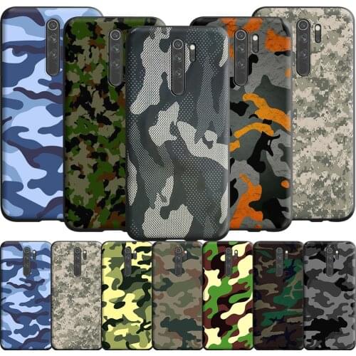 Camouflage Military Army Case for Xiaomi Redmi Note 9 9S 5 6 7 7A 8 8A 8T 9A 9C K20 Pro 9T 10 Max K40