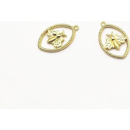 New arrival! 29x18mm 100pcs Zinc Alloy Oval shape Charm/pendants for Hand Made Earrings DIY parts,Jewelry Findings & Components