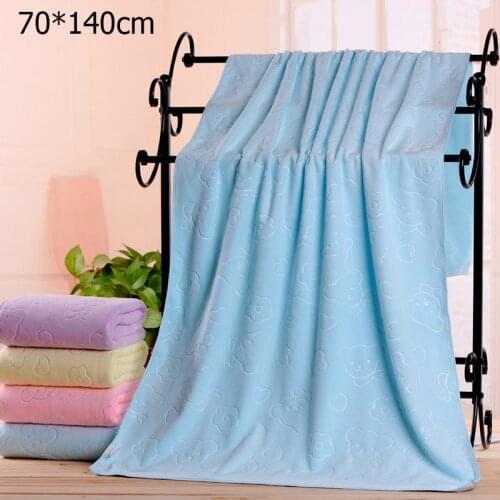 70X140CM Towel Luxury Super Absorbent Quick-Drying Microfiber Large Bath Towel Soft Hotel Bath Towel Beach Towels Shower Towel