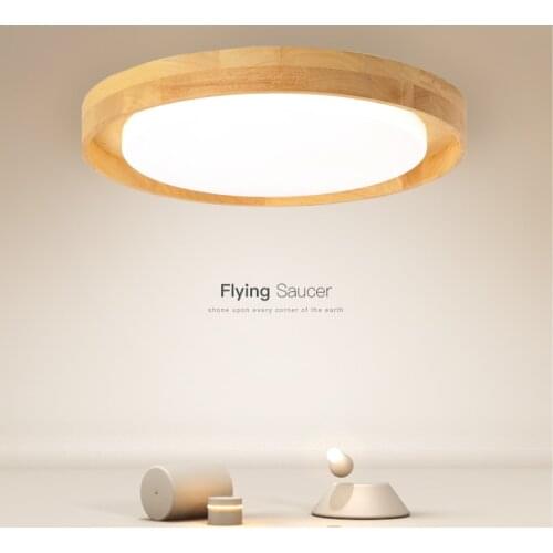 Modern LED Chandeliers Real Wood Lamps For Bedroom Balcony Aisle Living Dining Room Indoor Lighting HOME Decoration Luster Light