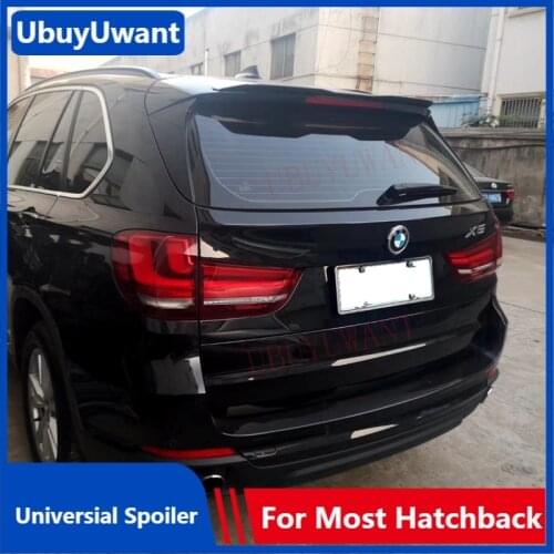 UBUYUWANT Rear Roof Spoiler For BMW X5 F15 E70 E53 G05 F20 High Quality ABS Material Car Rear Wing Spoiler Hatchback Universal