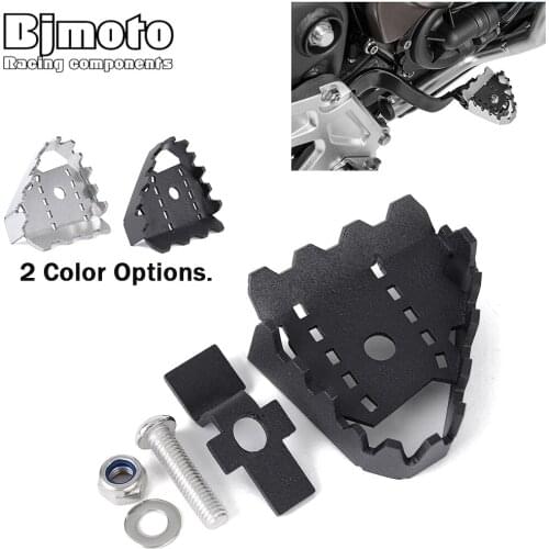 BJMOTO Motorcycle Rear Enlarge Foot Brake Lever Extension Peg Pad Support For Yamaha Tenere 700 XTZ700 2019 2020 2021