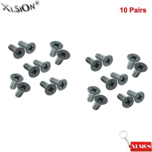 XLSION 10 Pairs Stator Mounting Plate Screws For Chinese 50 -160cc Pit Dirt Bike Thumpstar Atomic PitPro TaoTao Stomp Demon X